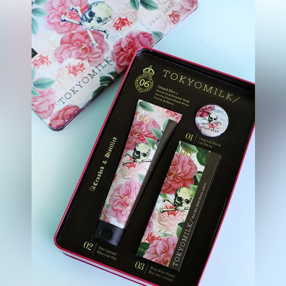 Tokyo Milk Dead Sexy tempting gift tin trio - new in boxes